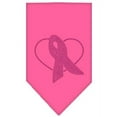 thumbnail image 1 of Pet and Dog Bandana Rhinestone, "Pink Ribbon", 1 of 2