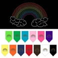 thumbnail image 1 of Pet and Dog Bandana Rhinestone, "Rainbow", 1 of 10