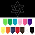thumbnail image 1 of Pet and Dog Bandana Rhinestone, "Star Of David", 1 of 10