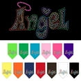 thumbnail image 1 of Pet and Dog Bandana Rhinestone, "Technicolor Angel", 1 of 10