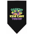thumbnail image 1 of Pet and Dog Bandana Screen Printed, "King Cake Tester", 1 of 11