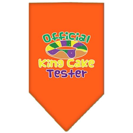 Pet and Dog Bandana Screen Printed, "King Cake Tester"