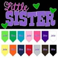 thumbnail image 1 of Pet and Dog Bandana Screen Printed, "Little Sister", 1 of 10