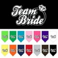 thumbnail image 1 of Pet and Dog Bandana Screen Printed, "Team Bride", 1 of 10