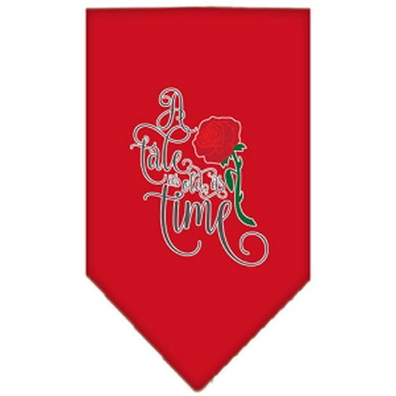 Pet and Dog Bandana Screen Printed, "Timeless Tale"