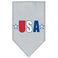 thumbnail image 1 of Pet and Dog Bandana Screen Printed, "USA Star", 1 of 6