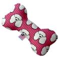 thumbnail image 1 of Pet and Dog Plush Heart or Bone Toy, "Dapper Dogs Group" (Available in different sizes, and 9 different pattern options!), 1 of 11