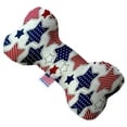 thumbnail image 1 of Pet and Dog Plush Heart or Bone Toy, "Independence Day Group" (Available in different sizes, and 9 different pattern options!), 1 of 11