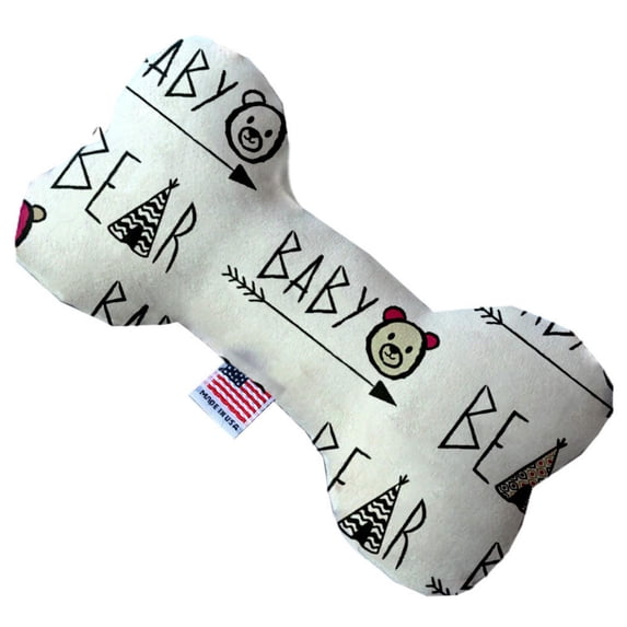 Pet and Dog Plush Heart or Bone Toy, "Oh Baby Group" (Available in different sizes, and 12 different pattern options!)