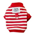 thumbnail image 1 of Pet apparel for Autumn Winter Striped Pullover Hoodie Designed for Small to Medium Cats Cozy Sweater for Everyday Comfort and Play, 1 of 7
