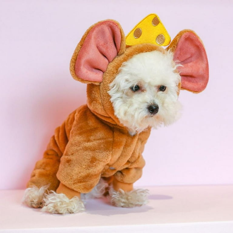 Dog clothes pet thickened four-legged cotton four-legged bear pet supplies Dog clothes pet thickened four-legged cotton four-legged bear pet supplies