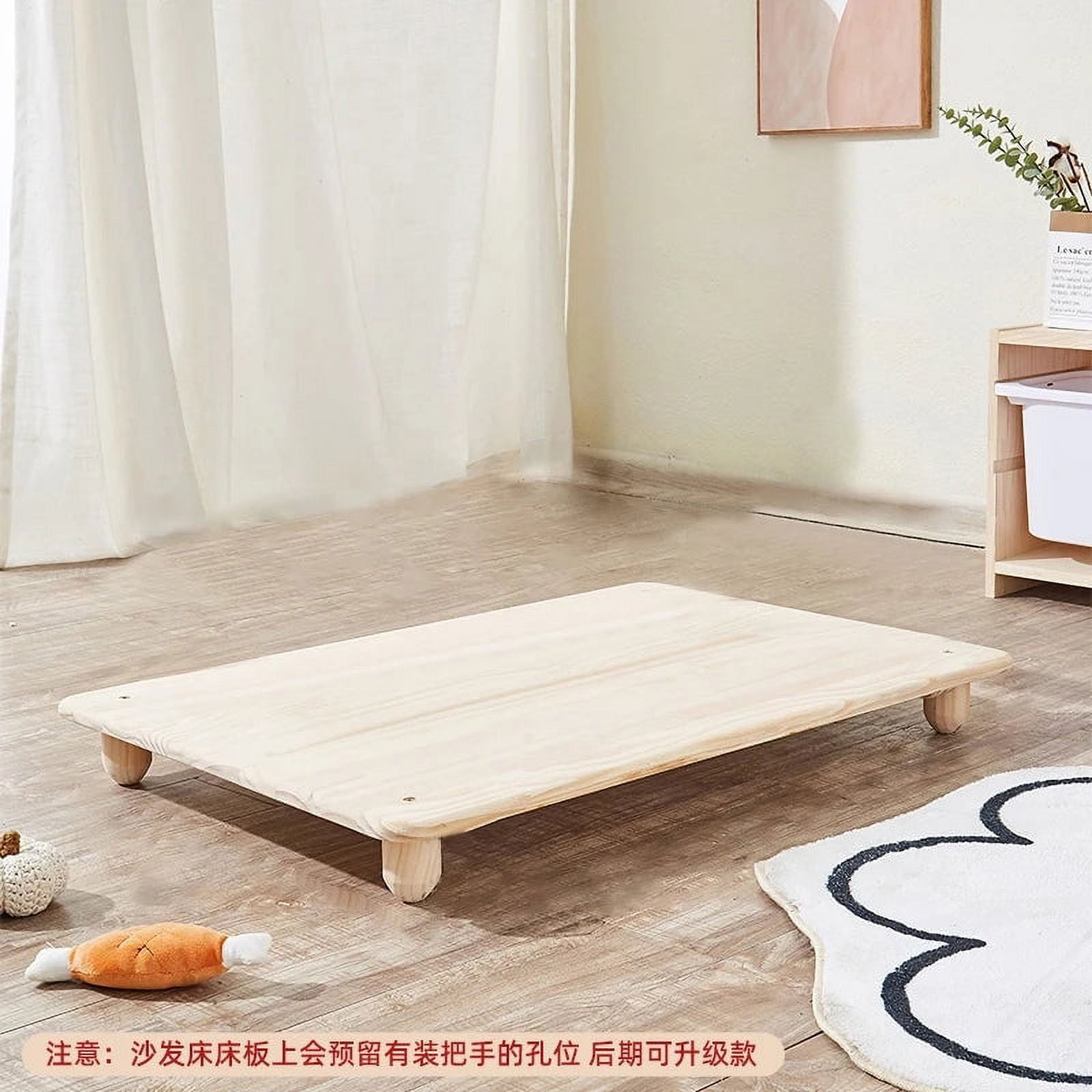 Pet bed Wooden large dog sofa bed 0fftheground moistureproof kennel