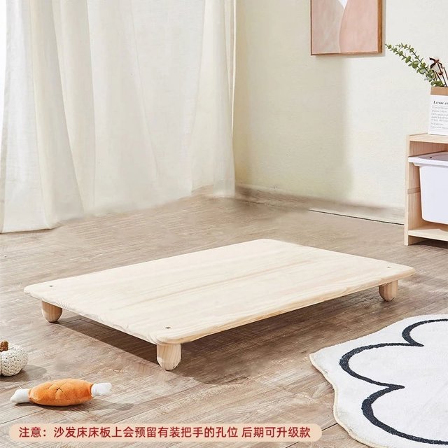 Pet bed Wooden large dog sofa bed 0fftheground moistureproof kennel