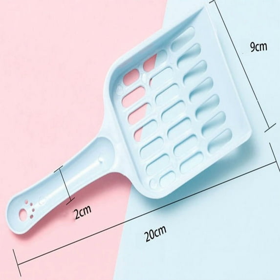 Pet cat litter shovel new candy color high value handle cat toilet small shovel cat cleaning supplies