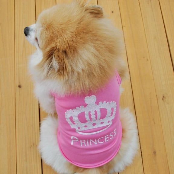 Pet dog Cotton T Shirt Summer Small Dog Cat dogs Vest Puppy Apparel Clothes Dog Rule Vest
