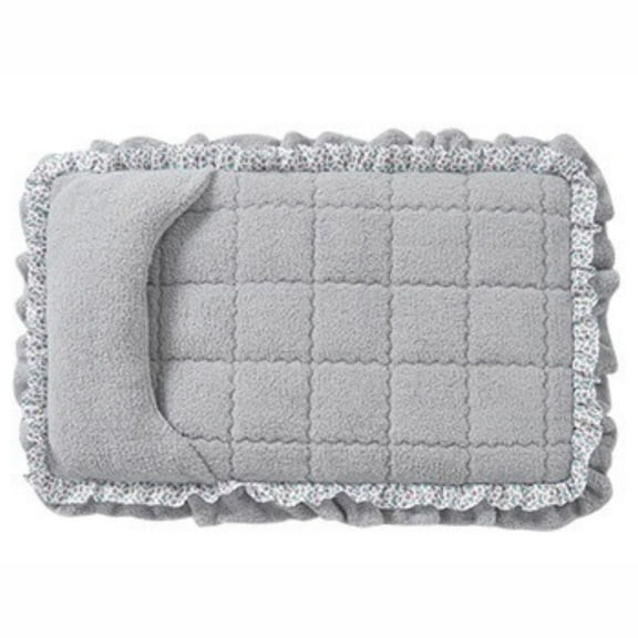 Pet dog bed box pad super soft pet bed washable box pad suitable for large, medium and small dogs, reversible wool dog box pad, cat mattress 33.46 * 19.69 inches