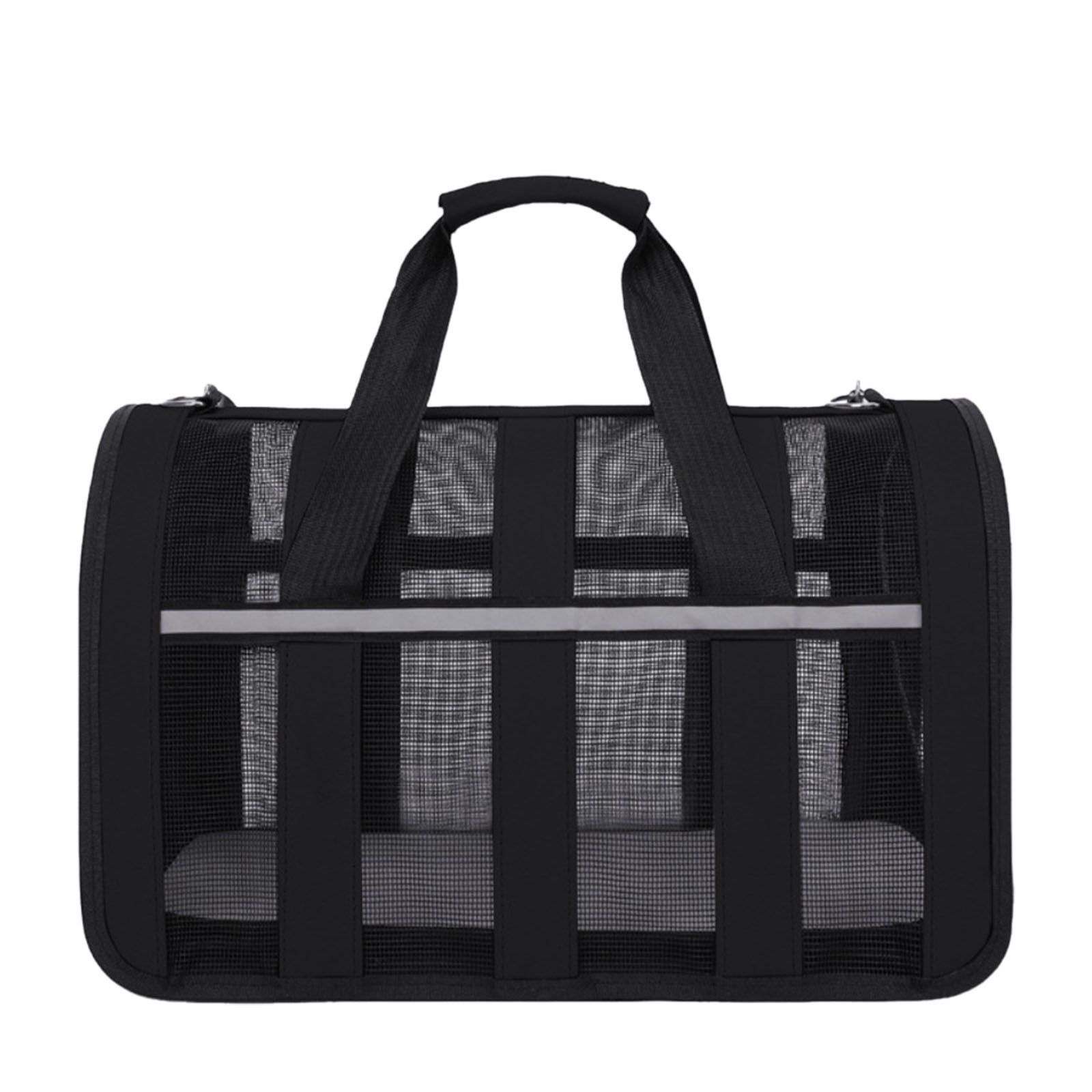 Portable Cat Travel Backpack Foldable Handbag with Soft Edges Breathable Durable Proof Net Removable Washable Pad for Small