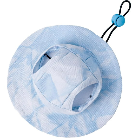 Pet hat with Ear Holes Sunscreen Baseball Cap Suitable for Small and Medium-Sized Dogs Outdoor Climbing hat in Summer Pet Products