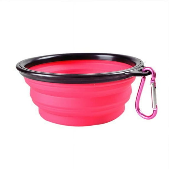 Pet in Clearance Portable Foldable Pet Dog Food Water Feeding Travel Bowl