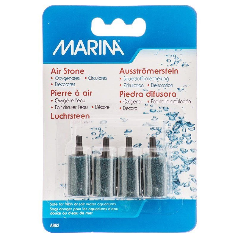 Pet kare - Aquarium, Marina Aqua Fizzz Aquarium Air Stone (1" Cylinder Air Stone (4 Pack))