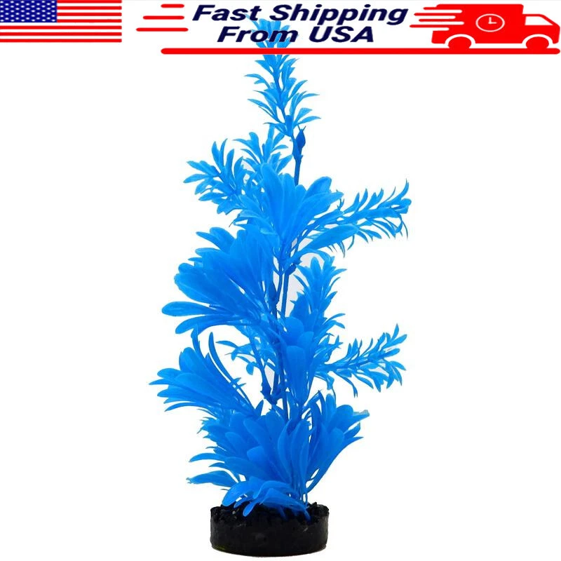 Pet kare - Artificial Aquarium Plant Flexible Decoration Hiding Place Fish Reptiles Plastic