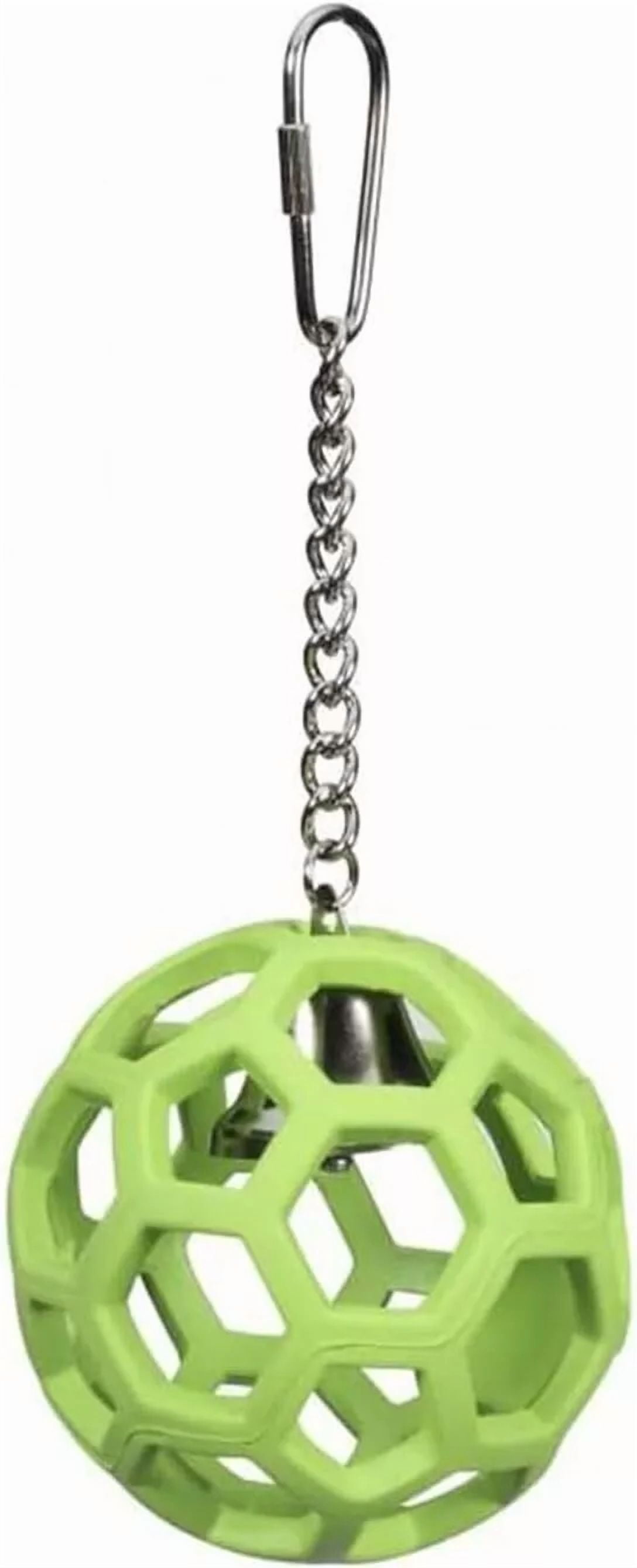 Pet kare - JW Pet Activitoy Hol-ee Roller Parrot Toy for Birds 4" Assorted Colors 1 Piece