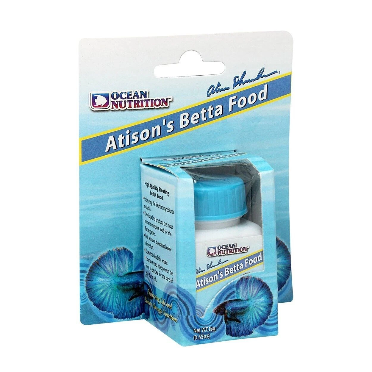 Pet kare - RA OCEAN NUTRITION Atison's Betta Food - 0.53 oz