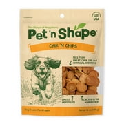 Pet 'n Shape Chik 'n Chips: All-Natural, Grain-Free Chicken Jerky Training Dog Treats, High-Protein, No Corn, Wheat, or Soy, 16 oz