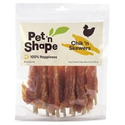 Pet 'n Shape Chik 'n Skewers Dog Treats, 16 oz Pet Treats in Resealable Bag