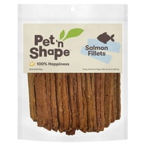 Pet 'n Shape Salmon Fillets, 16 oz - Healthy, Protein Rich Treats for Dogs