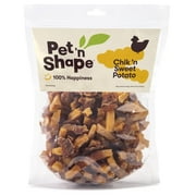 Pet 'n Shape Sweet Potato Chews - Chicken Wrapped Sweet Potato Dog Treats - 42 Ounce