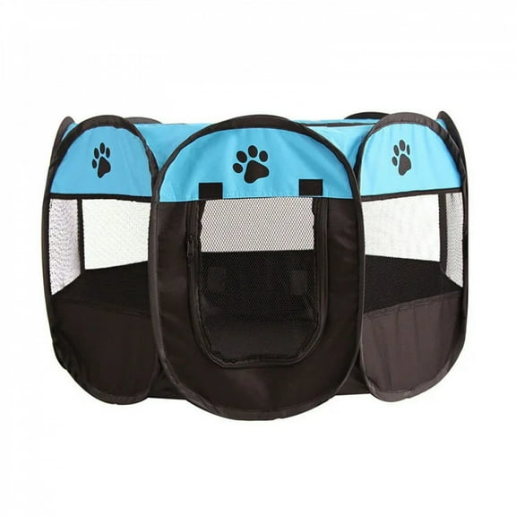 Pet nest pet dog cat delivery room foldable cat nest pet fence tent octagonal cage pet supplies