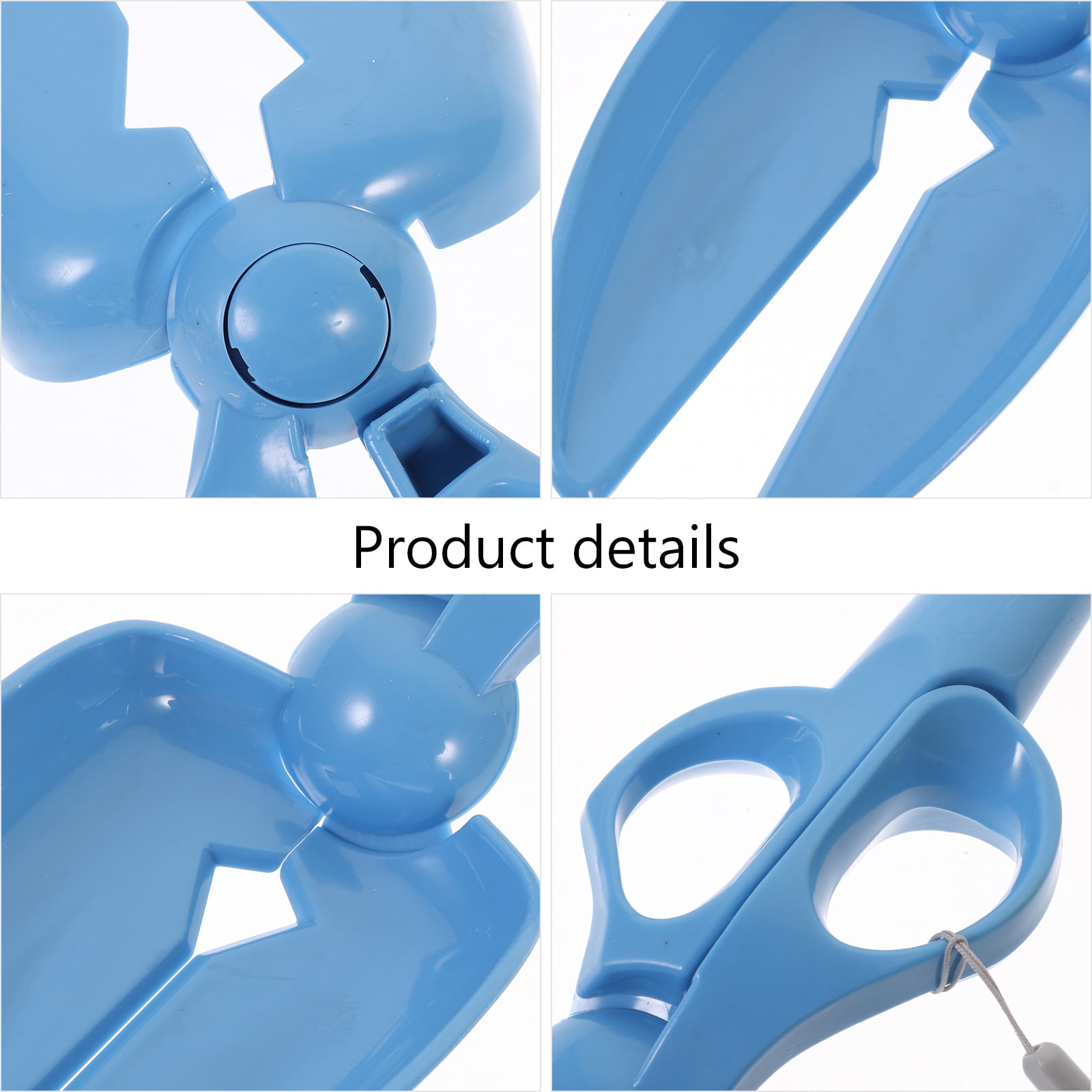 Pet poop scooper 1PC Scissors Shape Pickup Clip Portable Small Pet Poop Pickup Clip Pooper
