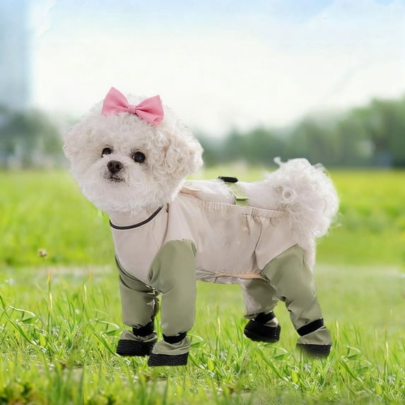 Pet's Clothes Christmas Comfortable Animal Pajamas With Legs Suitable For Small Dogs Medium Dogs And Large Dogs Soft Warm Proof And Pants