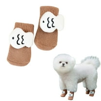 Pet's Clothes Christmas Dog Socks Pet Clothes Scratch Protector For Small Medium Large Dogs And Cats Indoor Outdoor Wearable Puppy Shoes