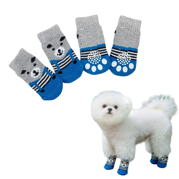 Pet's Clothes Christmas Dog Socks Pet Clothes Scratch Washable Breathable Comfortable Puppy Socks For Indoor Outdoor