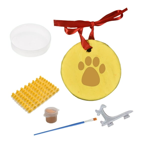 Pet's Pawprints with This Easy to Use Set Featuring Safe Clay and Stylish Display Option