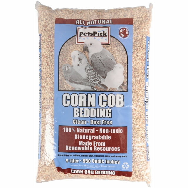 Pet's Pick Corn Cob Bedding, 9 l