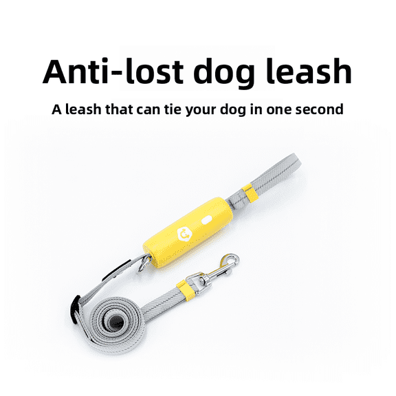 Pet supplies - Explosion proof dog leash, nylon reflective dog leash, dog walking leash, small and medium-sized dog chains