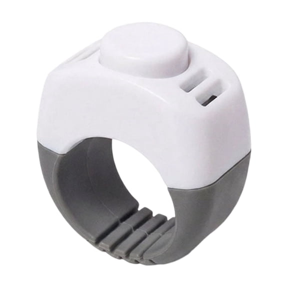 Pet training clicker with elastic finger ring portable behavior trainer tool for dogs cats horses clear loud audio sound clicker device training aid