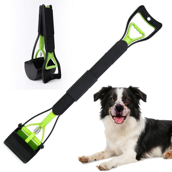 Pet waste picker,Foldable Pooper Scooper for Large Medium Dogs,Poop Pick Up Tool for Yard,No Bending Save Back,Ease of Pickup Grass Friendly,Easy to Clean,Sturdiness.