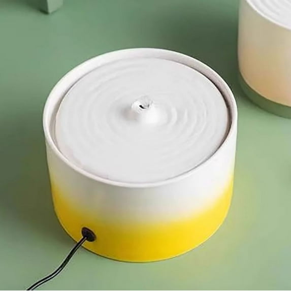 Pet water dispenser ceramic pet water bowl automatic circulation drinking water