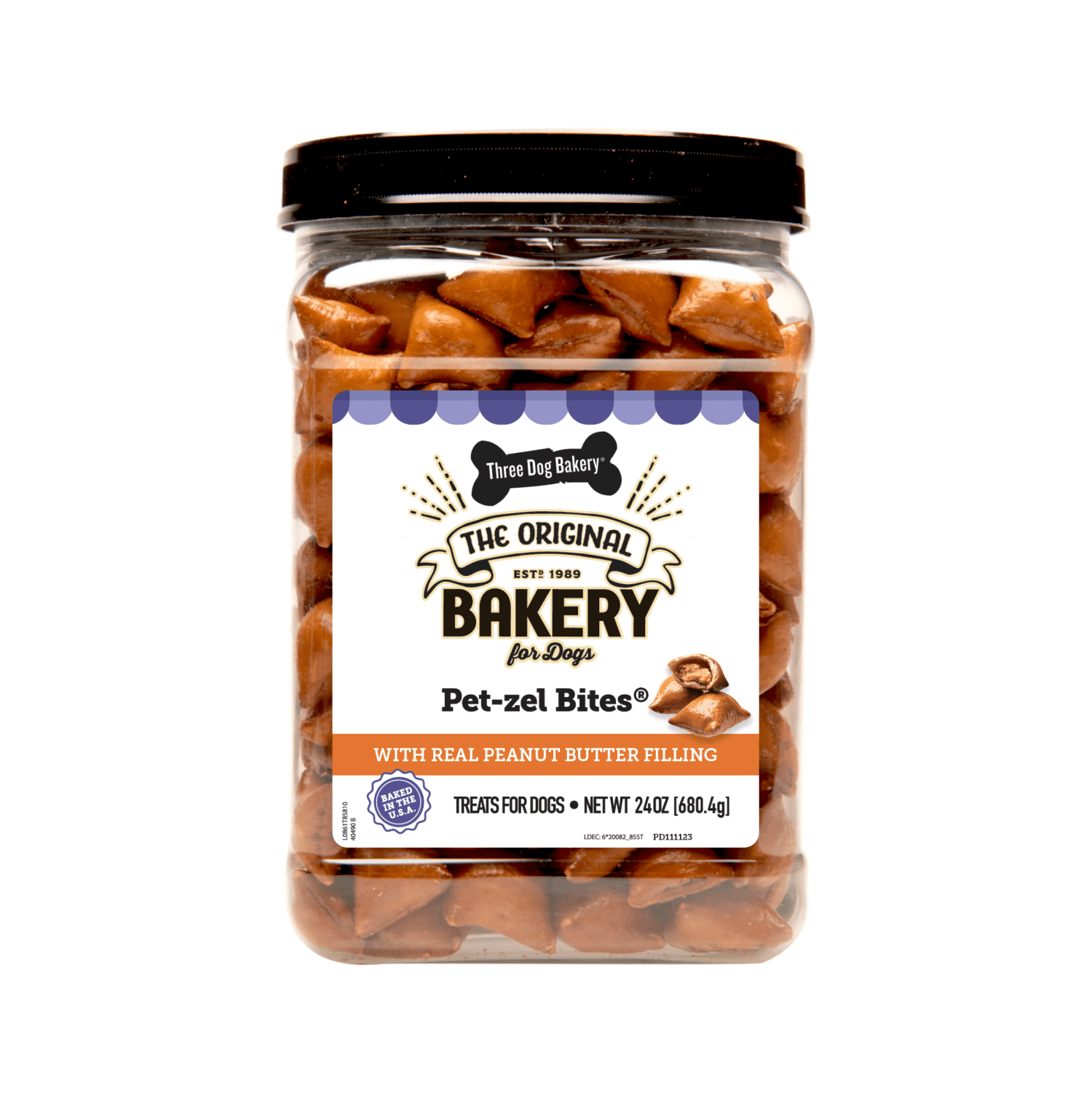 Pet-zel Bites with Real Peanut Butter Filling!
