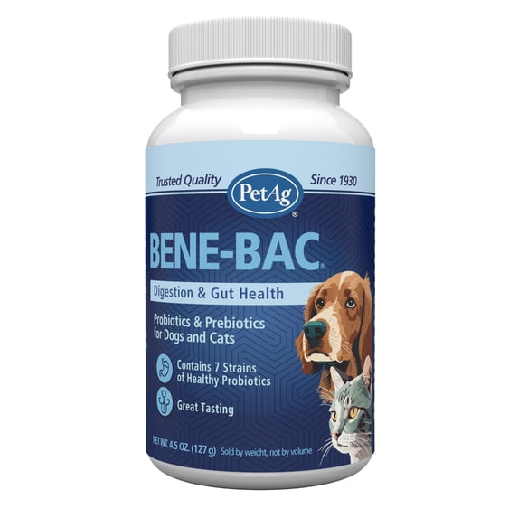 PetAg Bene-Bac - 4.5 oz Powder