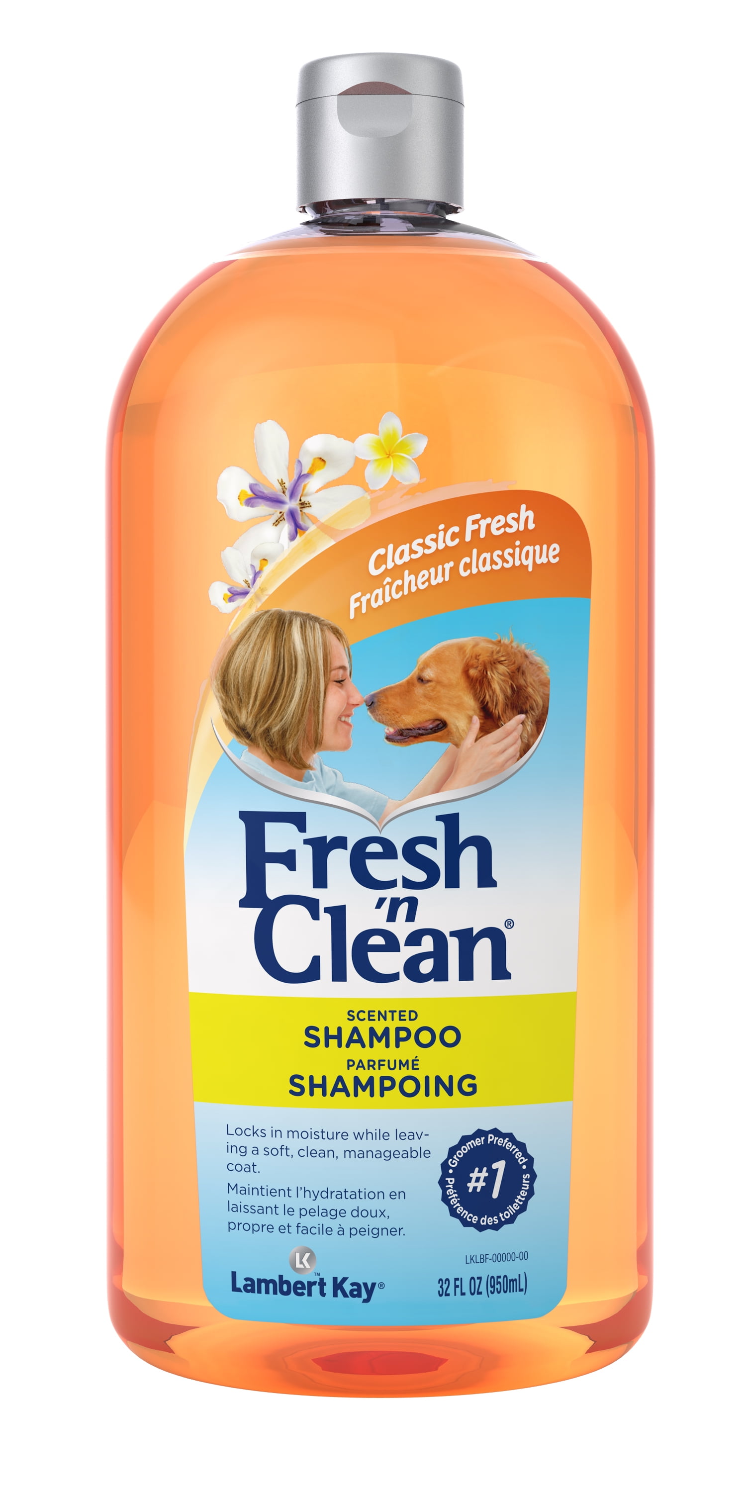 Fresh 'n Clean Dog Shampoo, Moisturizing, Floral Scent, Tangle