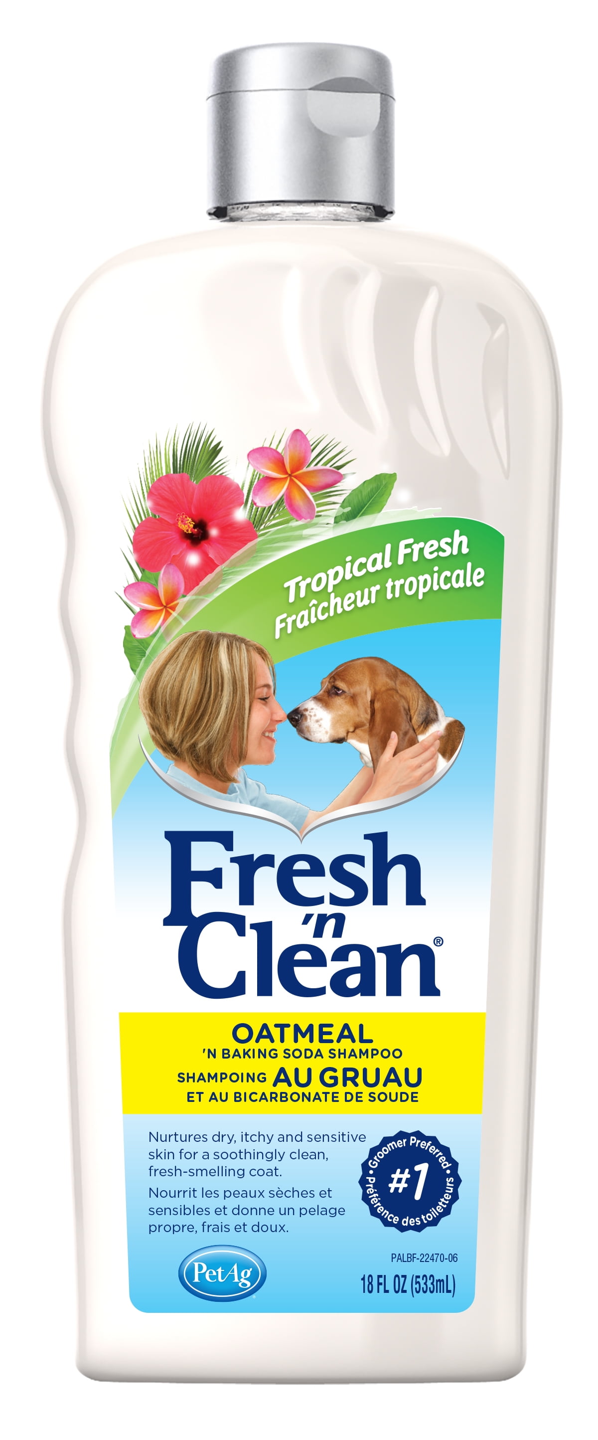 PetAg Fresh 'n Clean Oatmeal 'n Baking Soda Dog Shampoo Tropical