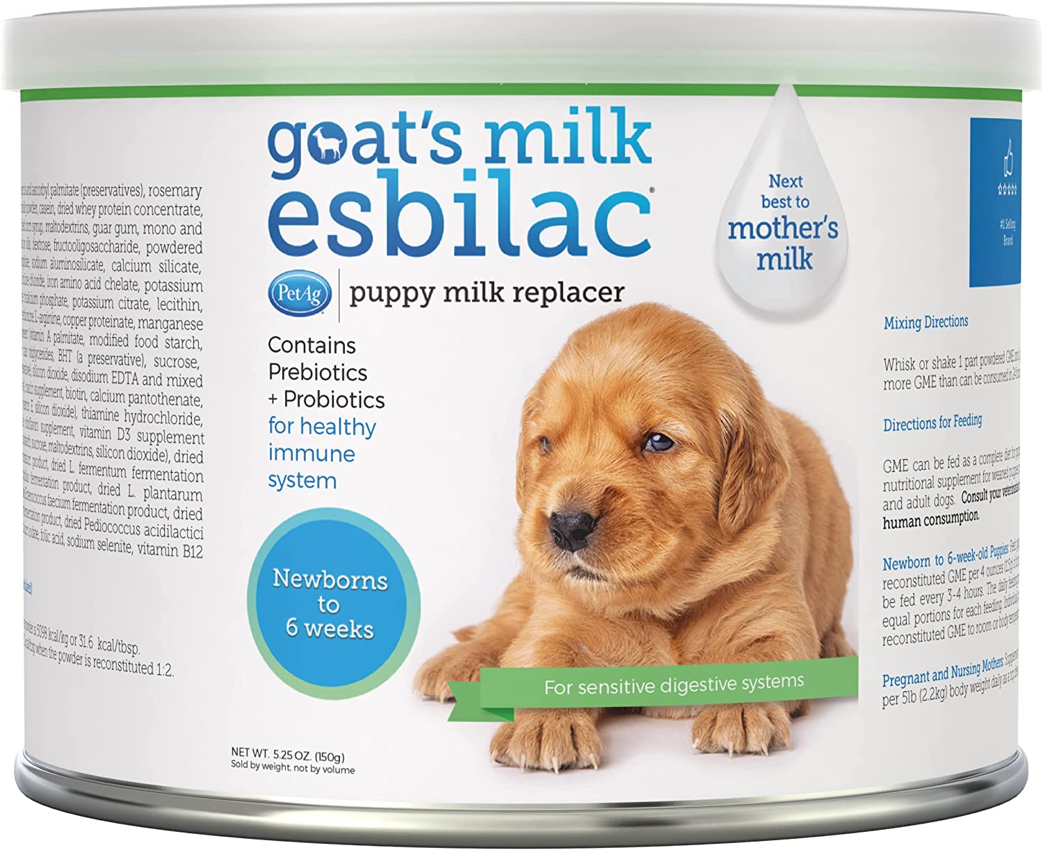 PetAg Esbilac Puppy Milk Replacer Liquid 11 oz