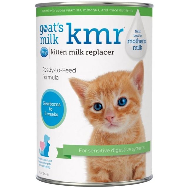 PetAg Goat's Milk KMR Liquid Milk Replacer For Kittens 11 fl oz