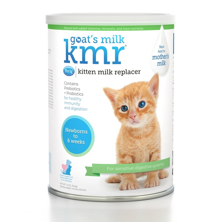 PetAg KMR Goat s Milk Powder Substitute Formula for Kittens 12 oz Walmart