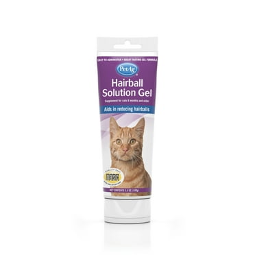 PetAg Hairball Solution Gel Supplement for Cats - 3.5 oz